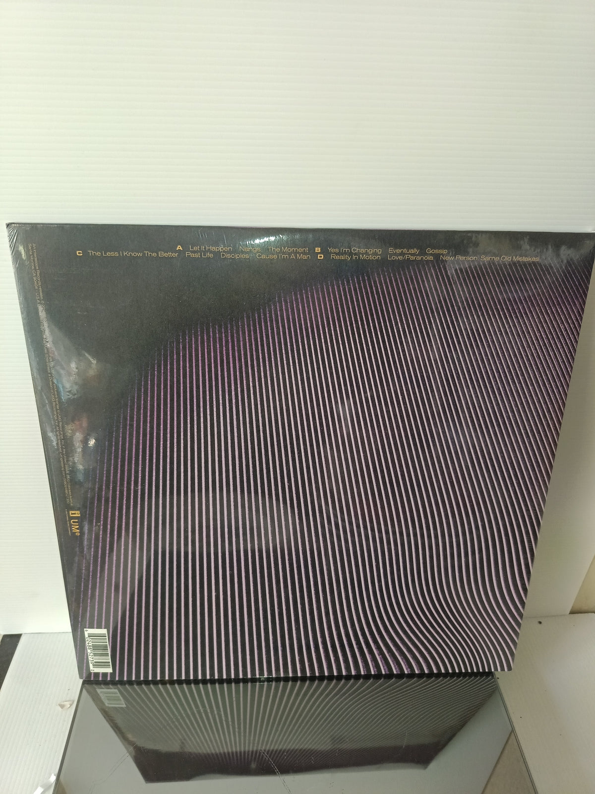 Currents Tame Impala 2lp Limited Editions Crystal Clear Vinyl .