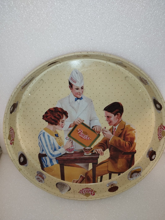 Sanson Advertising Tray
In tin