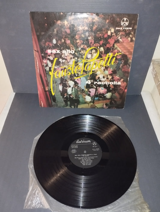 Fausto Papetti 4a Raccolta LP 33 giri
Edito nel 1963 da Durium Cod ms A 77078