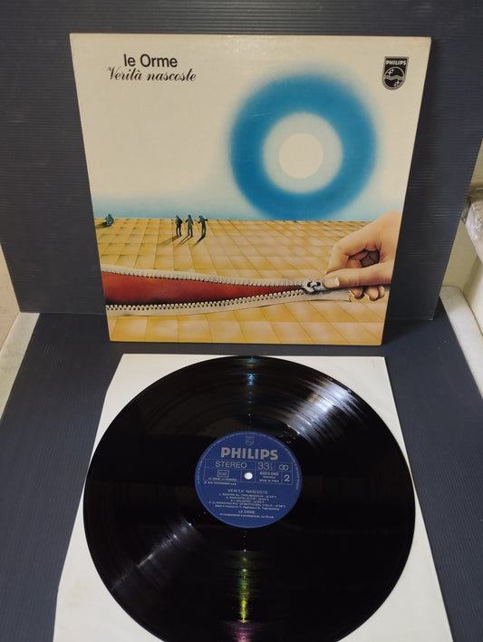 Verità Nascoste" Le Orme Lp 33 Giri Edito nel 1976 da Philips cod.6323 045