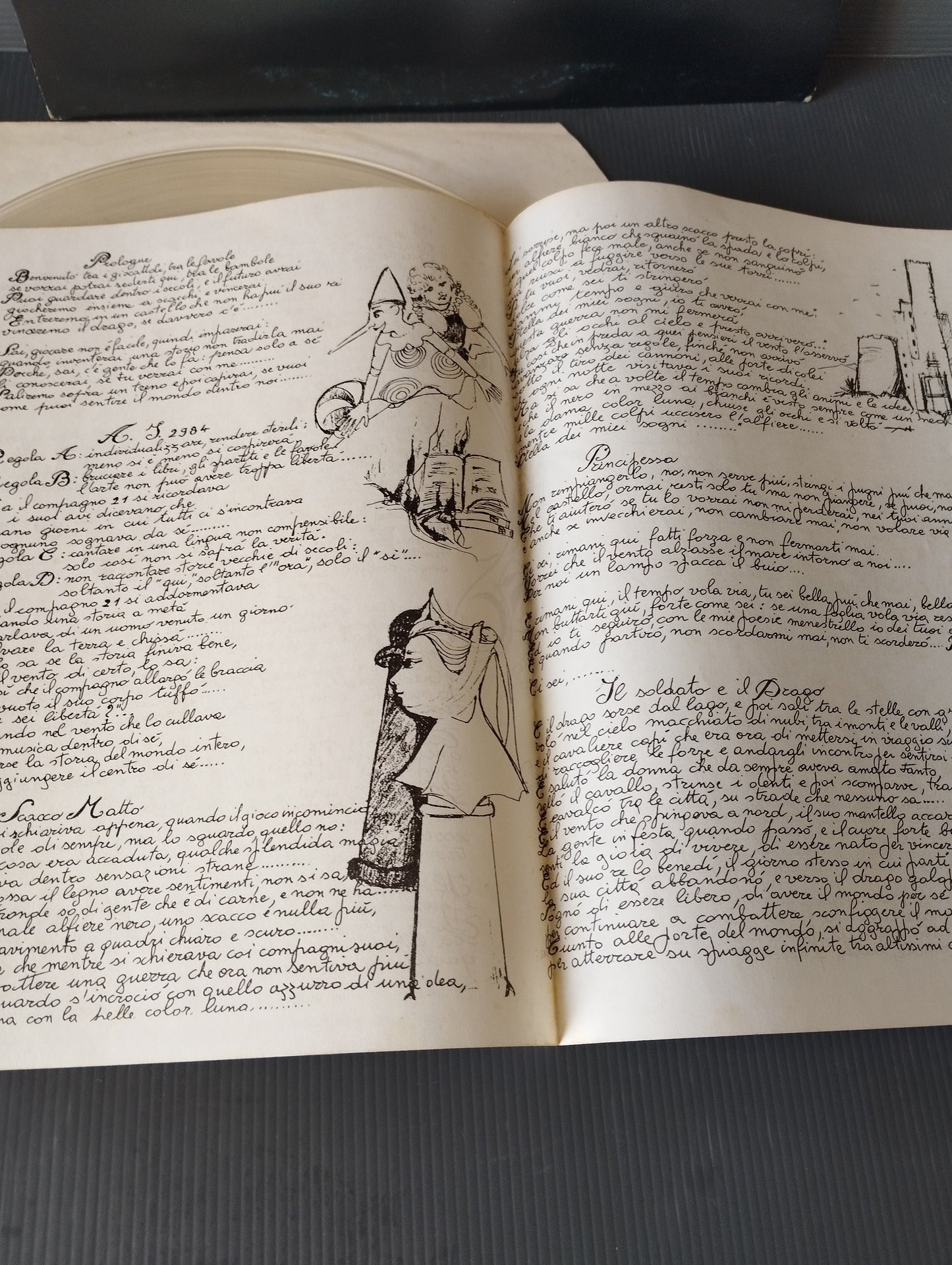 AI 2984" Aton's Lp 33 Giri
Published in 1989 by ATS Records
Clear vinyl