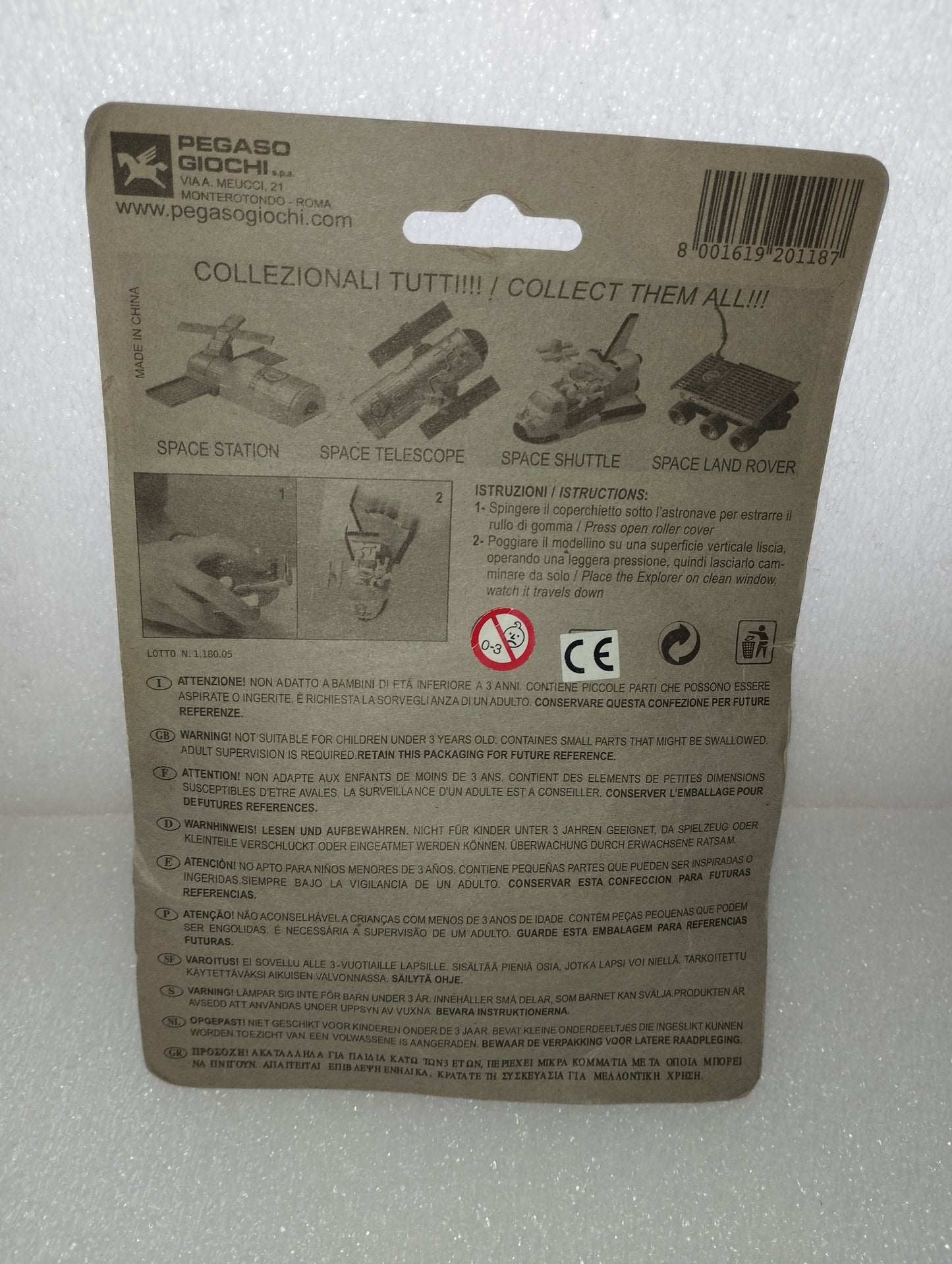 Space Explorer Pegasus Games
Made of plastic