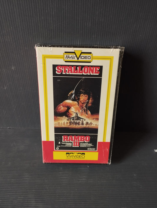 VHS Rambo III Sealed