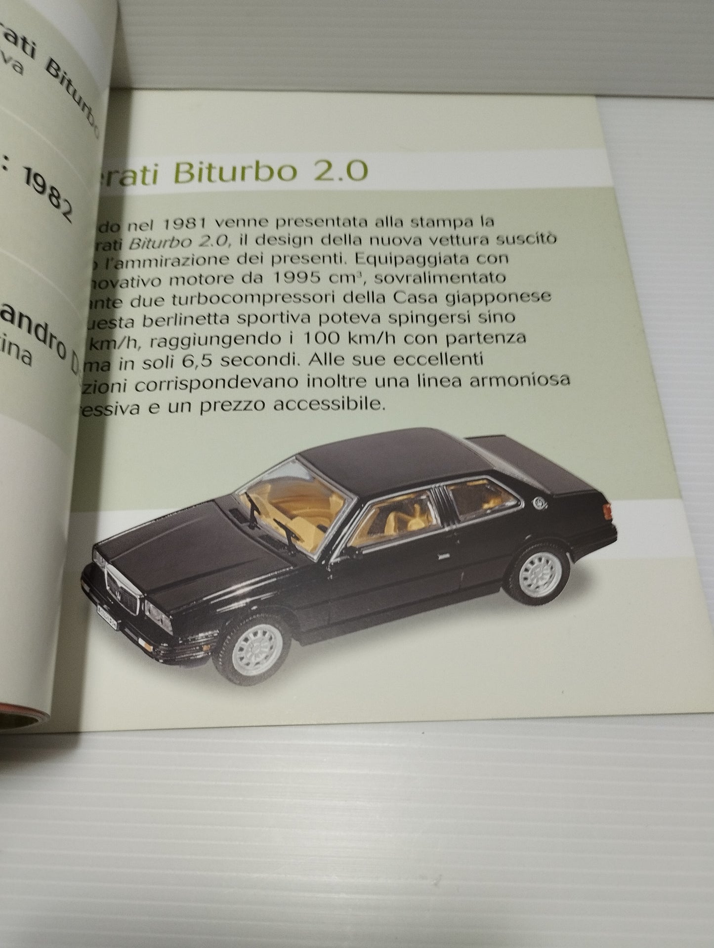 Fascicolo Maserati biturbo