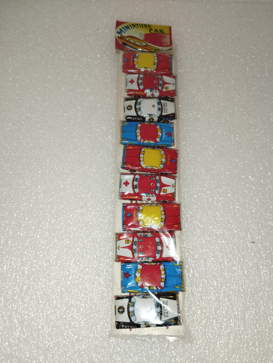 Tin Car Miniature Collection
Made in Japan
60's
