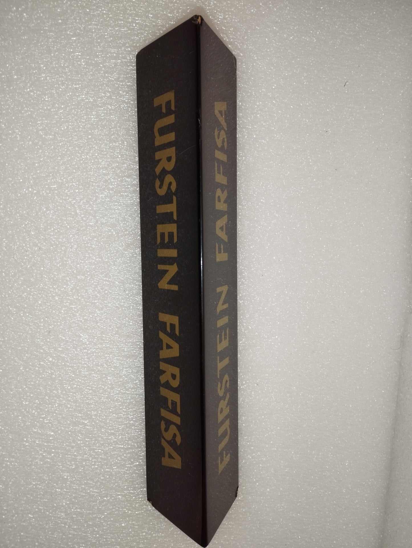 Furstein Farfisa Vintage Advertising Sign
In lacquered wood