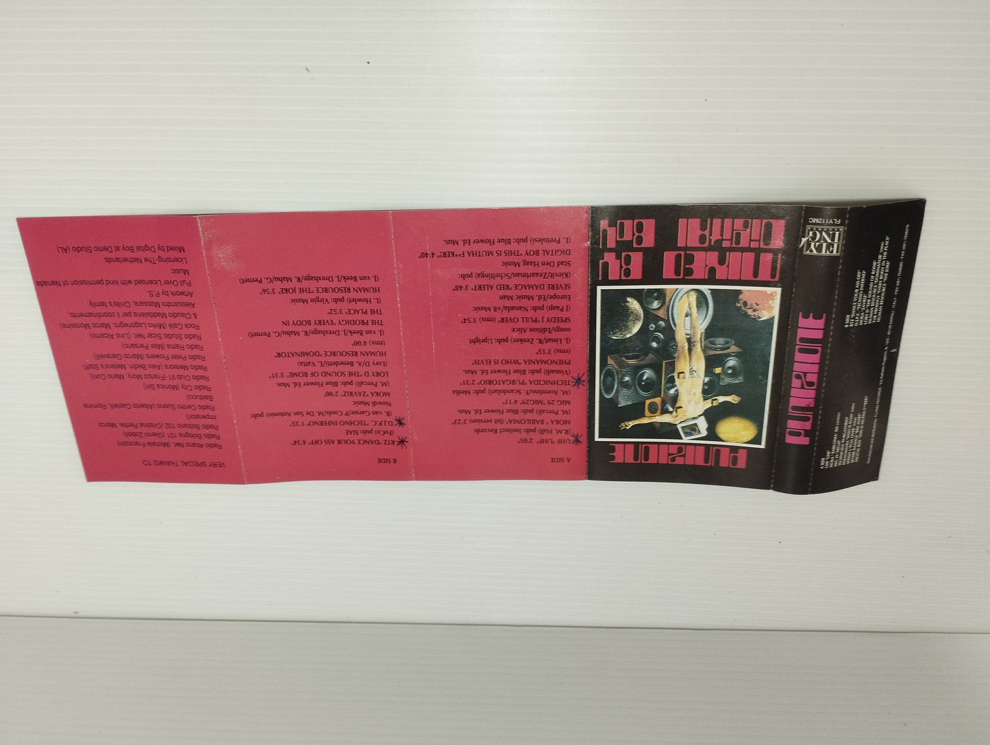 Punishment Digital boy Music cassette
Genre: Electronic