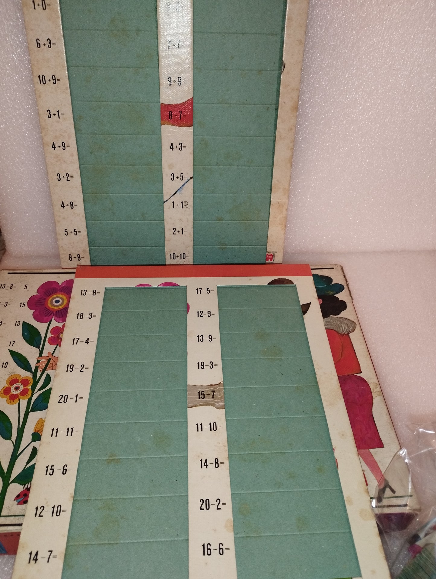 Jumbo Addition/Subtraction Game
70's