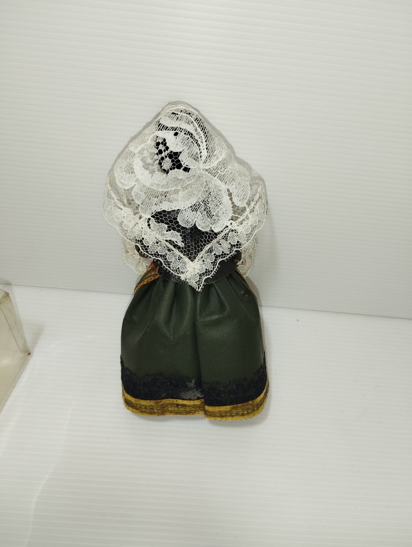 Bambola Artigianato Sardo Asfodelo Creazioni In Pelle