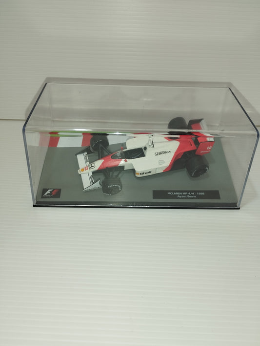 Modellino Mc Laren MP 4/4 Ayrton Senna scala 1:43