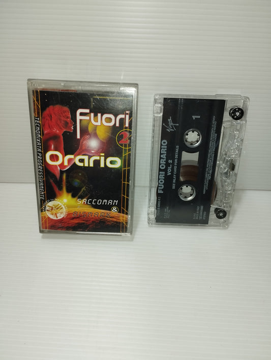 Fuori Orario 2 Saccoman & Bismark Musicassetta
Genere: Elettronico
Stile: progressive house,