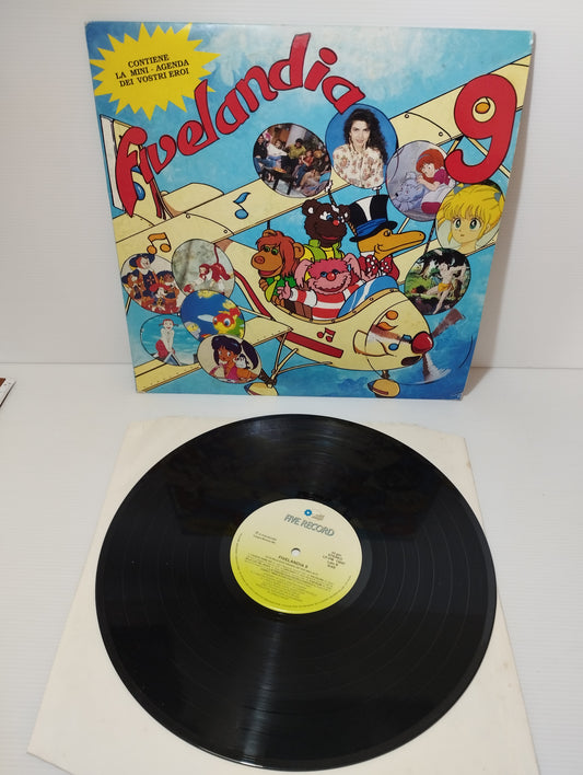 Fivelandia 9 Cristina D'Avena e altri LP 33 Giri