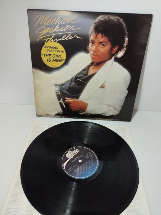 Thriller Michael Jackson LP 33 rpm
Published in 1982 by Epic code 85930