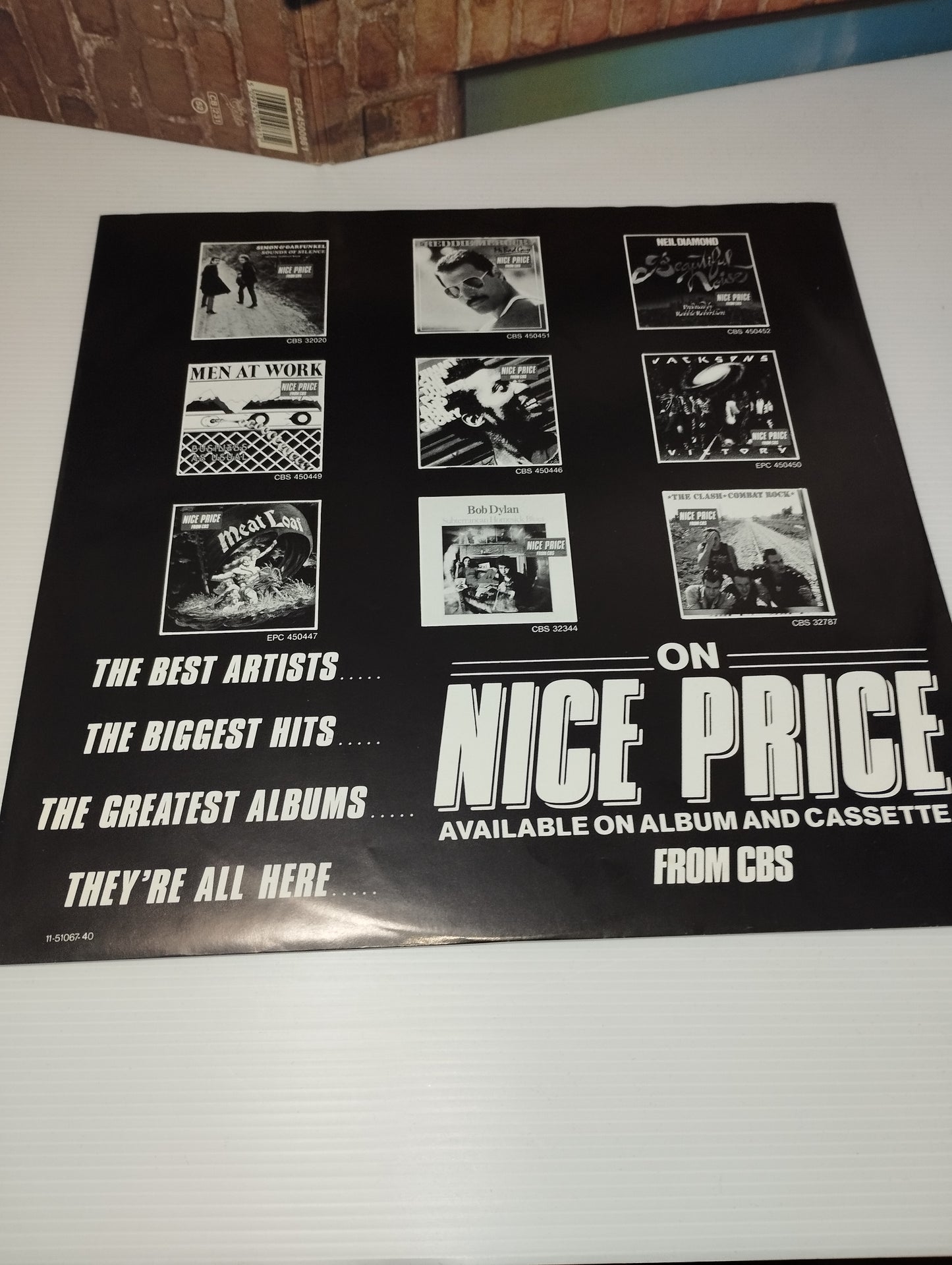 Off the Wall Michael Jackson LP 33 Giri