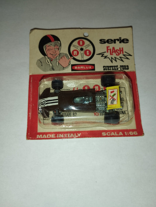 Modellino Surtees Ford
Prodotto Barlux/BMG
Serie Flash
Scala 1:66
Made in Italy