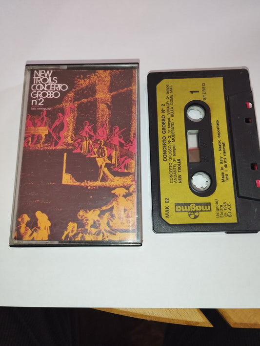 Concerto Grosso n.2 New Trolls Musicassette 1976
