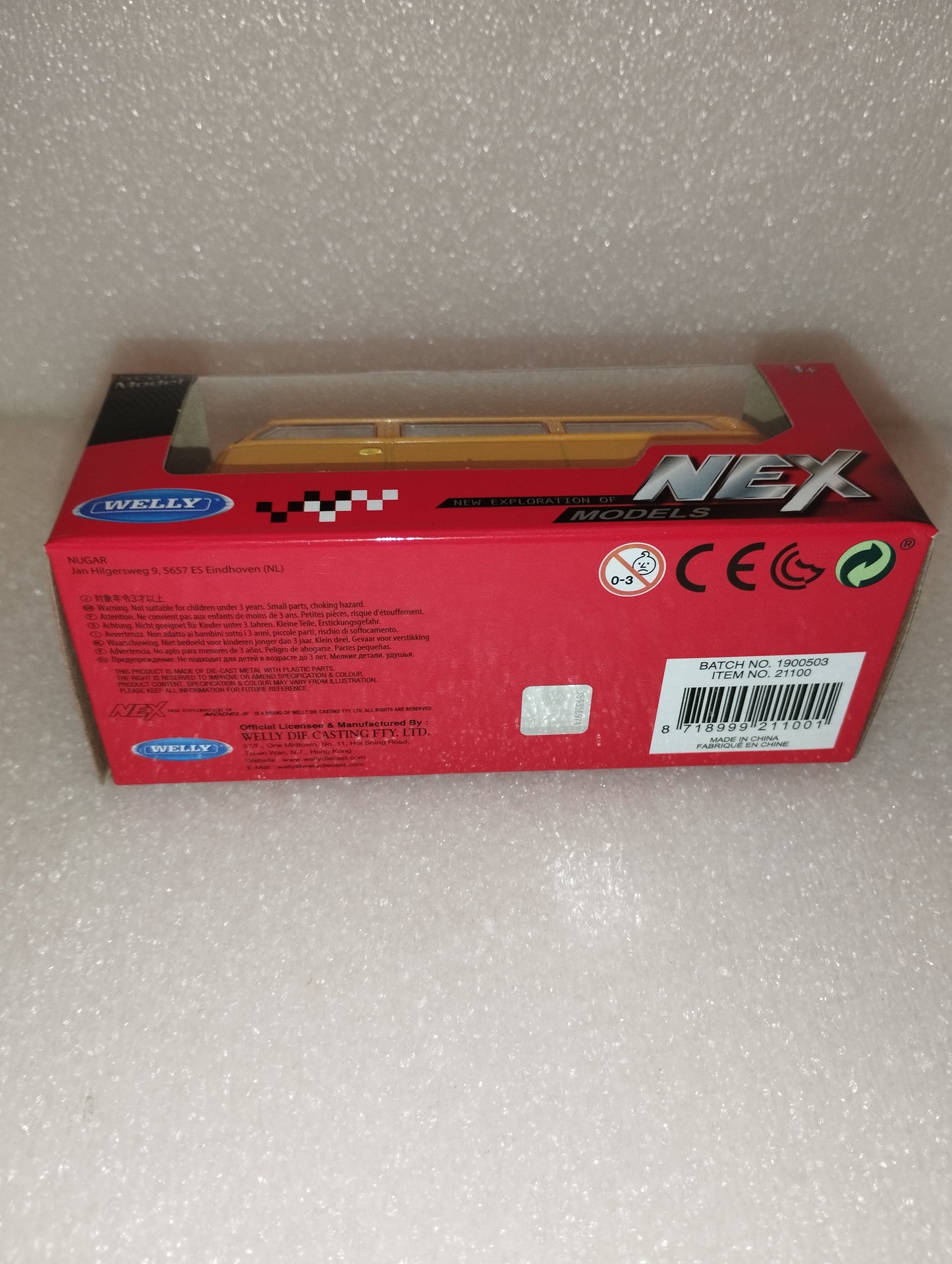 Modellino Volkswagen Bus T2 1972, Welly