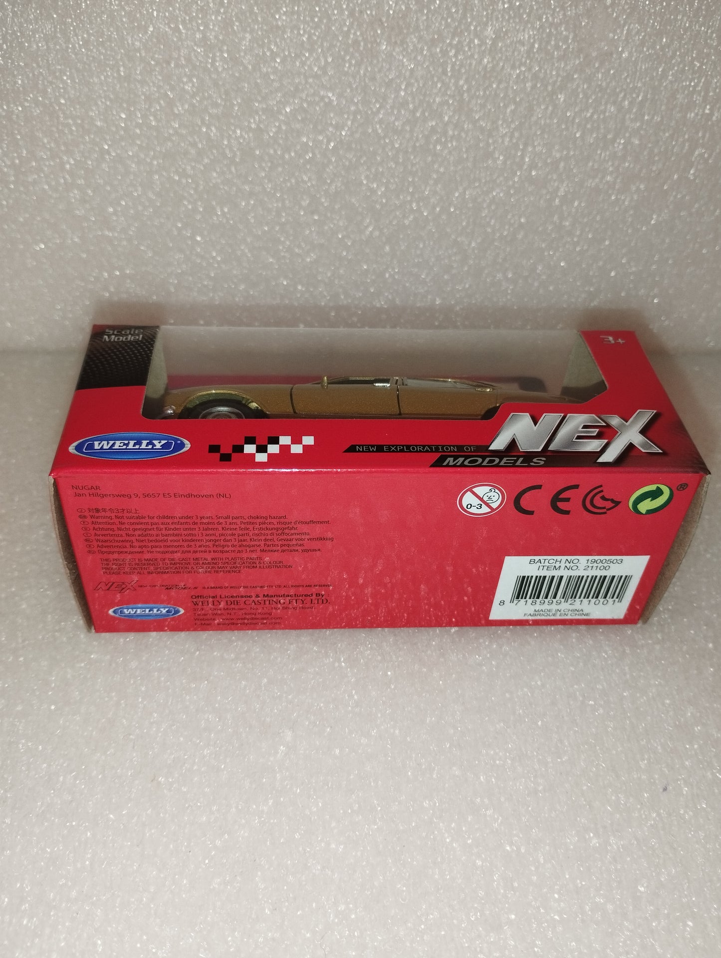 Modellino Peugeot 504 Welly Scala 1:39