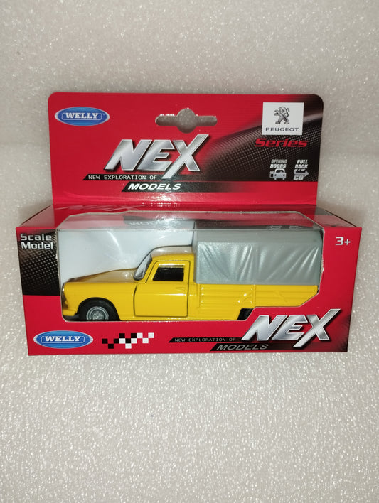 Modellino Peugeot 404 Pick up 1968
Prodotto da Welly
Die Cast Metal
Scala 1:39