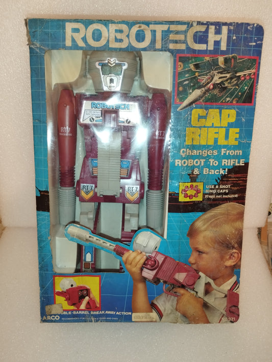 Robotech Cap Rifle
Produced in the 80s by Arco