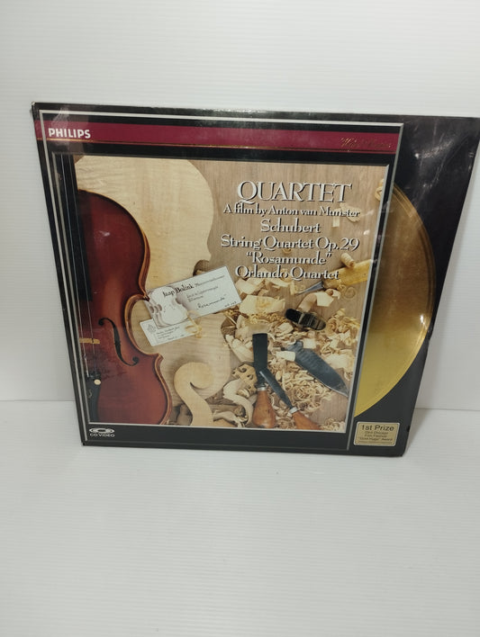 Orlando Quartet Rosamunde CD/Video Laserdisc