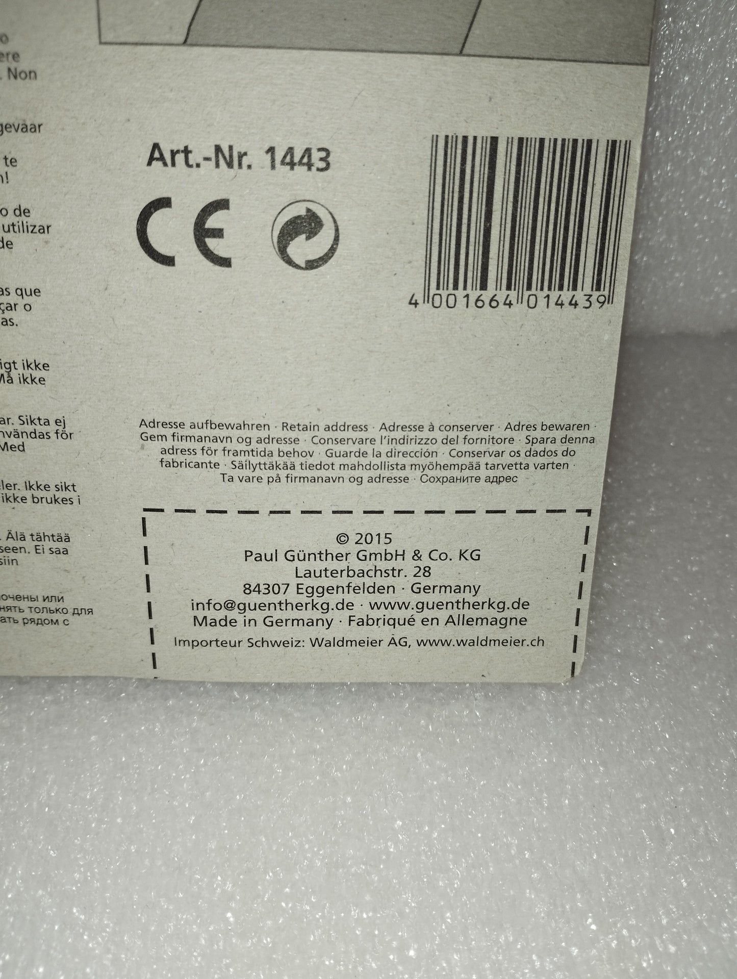 Space Gunther Glider Plane
Made of plastic
By catapult