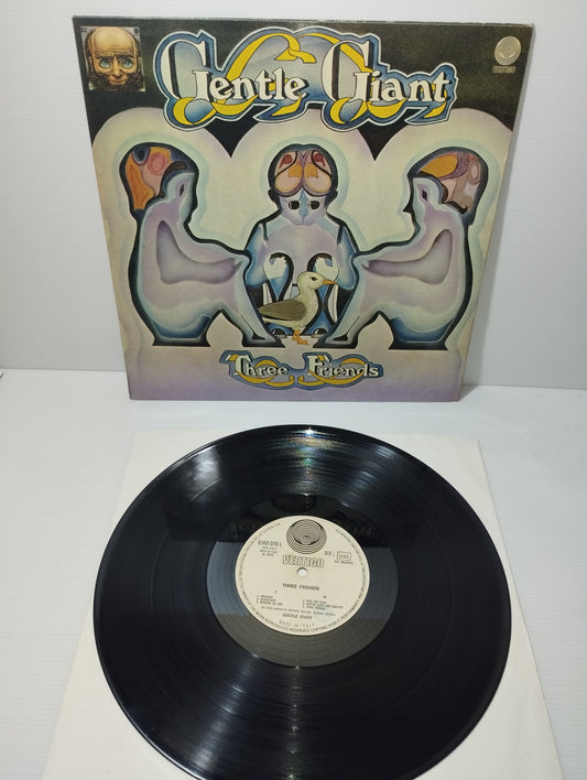 Three Friends Gentle Giant Lp 33 Rpm Published in 1972 by Vertigo cod.6360070 L