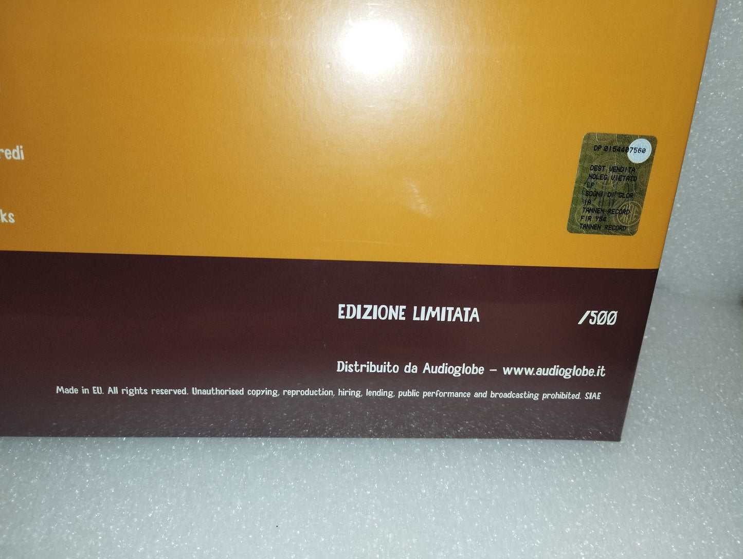 Sogni di Gloria Calibro 35
LP 33 Giri
Edizione a Tiratura Limitata a 500 Copie