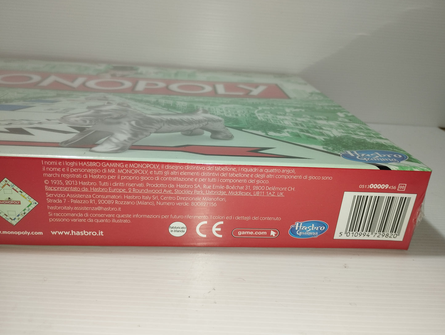 Monopoly Game Pawn Cat
Hasbro 2013