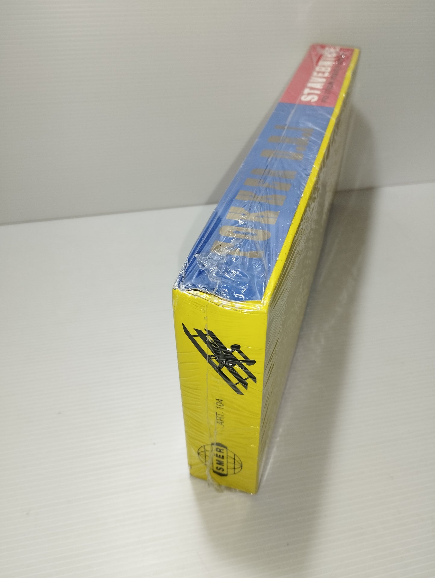 Fokker DRI 5 aircraft assembly kit 1:50 scale, SMER from the 70s.