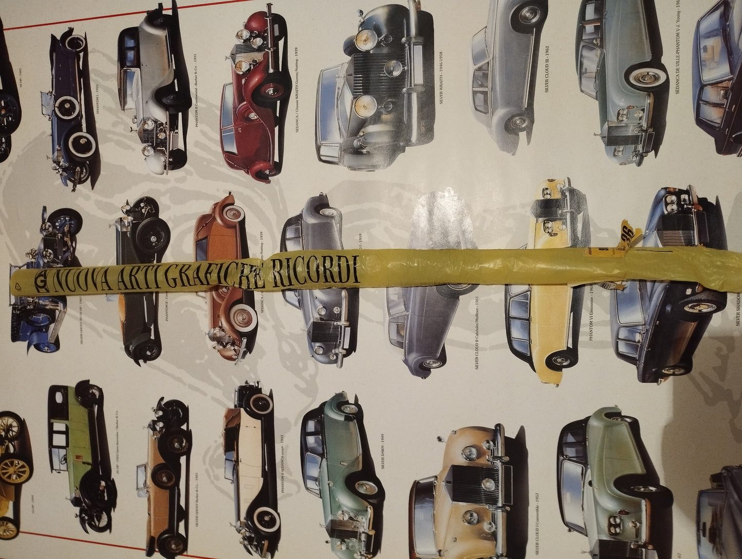 Poster Rolls Royce Nuova Arti Grafiche Ricordi
Anni 90