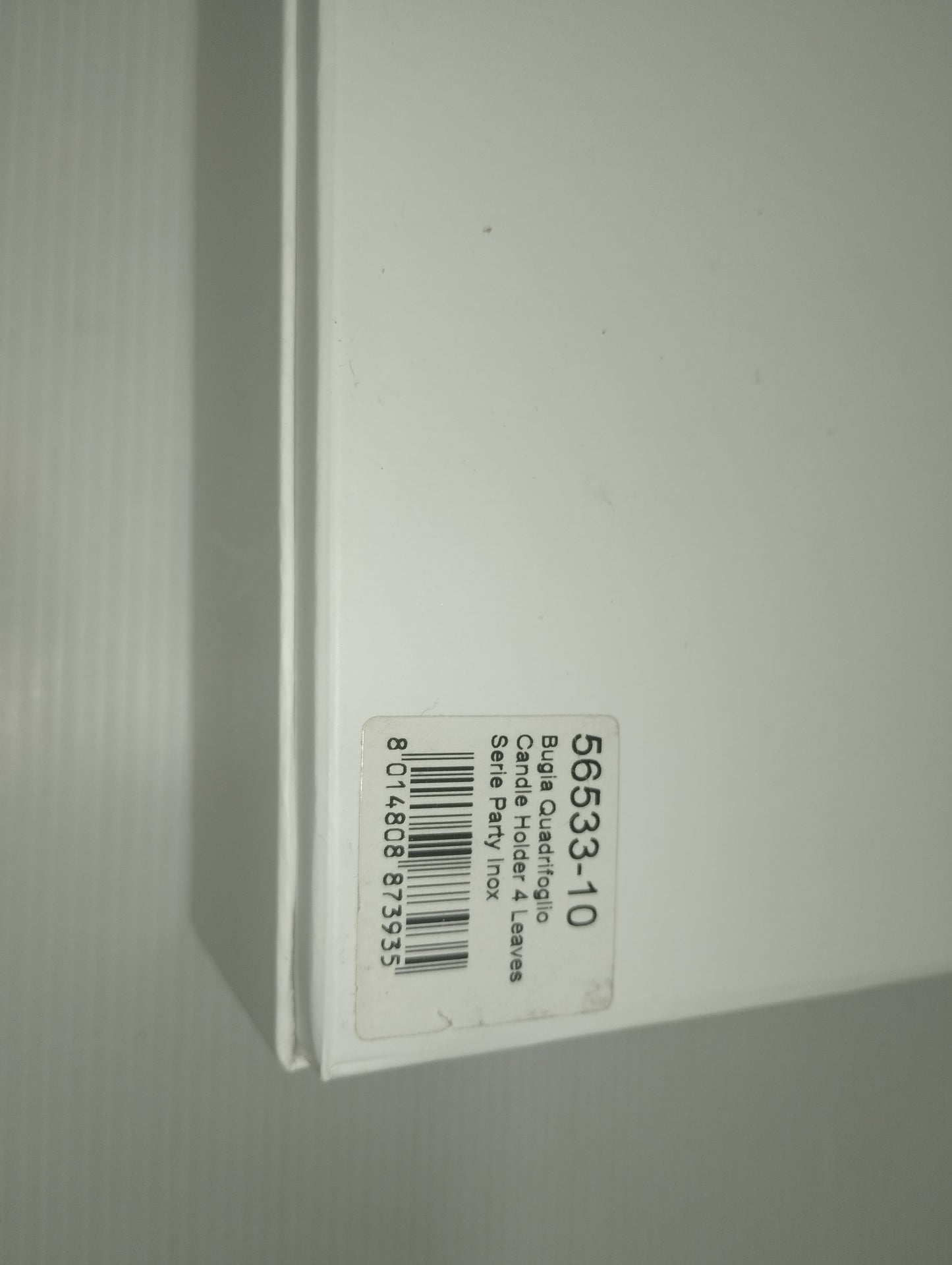 Sambonet Bugia Quadrifoglio In Acciaio Inox
Serie Party inox