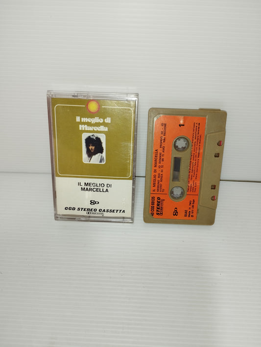 Il Meglio di Marcella Bella
Musicassetta Edita nel 1975 da CGD Cod.40 CGD 69135