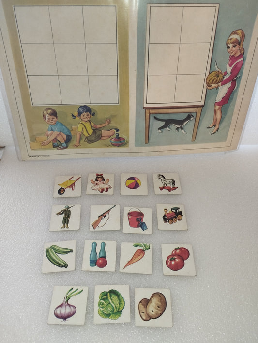 Tavola Didattica Paravia Torino
Serie II 4/B
Originale Anni 60