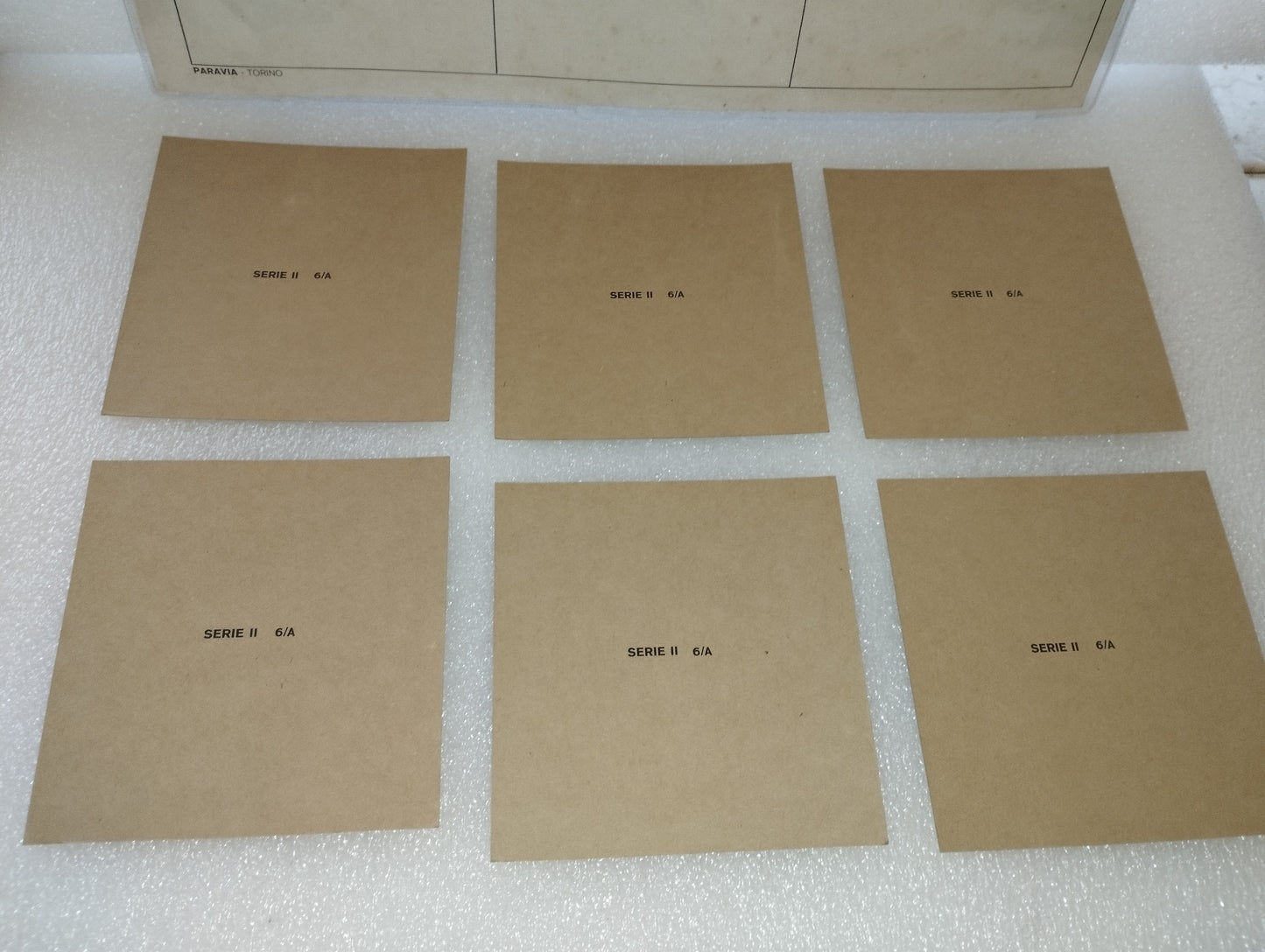 Tavola Didattica Paravia Torino
Serie II 6/A
Originale Anni 60