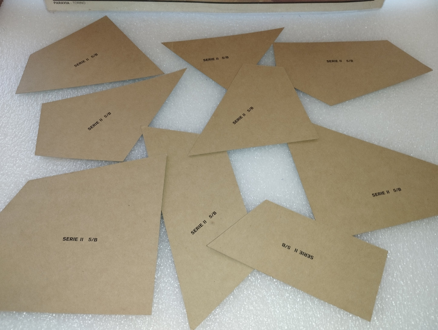 Tavola Didattica Paravia Torino
Serie II 5/B
Originale Anni 60