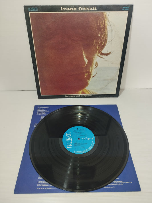 La casa del serpente Ivano Fossati LP 33 Giri
