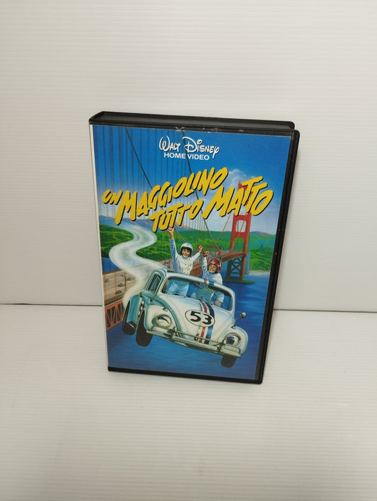 Un maggiolino tutto matto VHS
Edita nel 1982 da Walt Disney Home Video