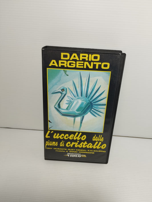 L'uccello dalle piume di cristallo VHS
Edita nel 1991 da Mondadori Video
