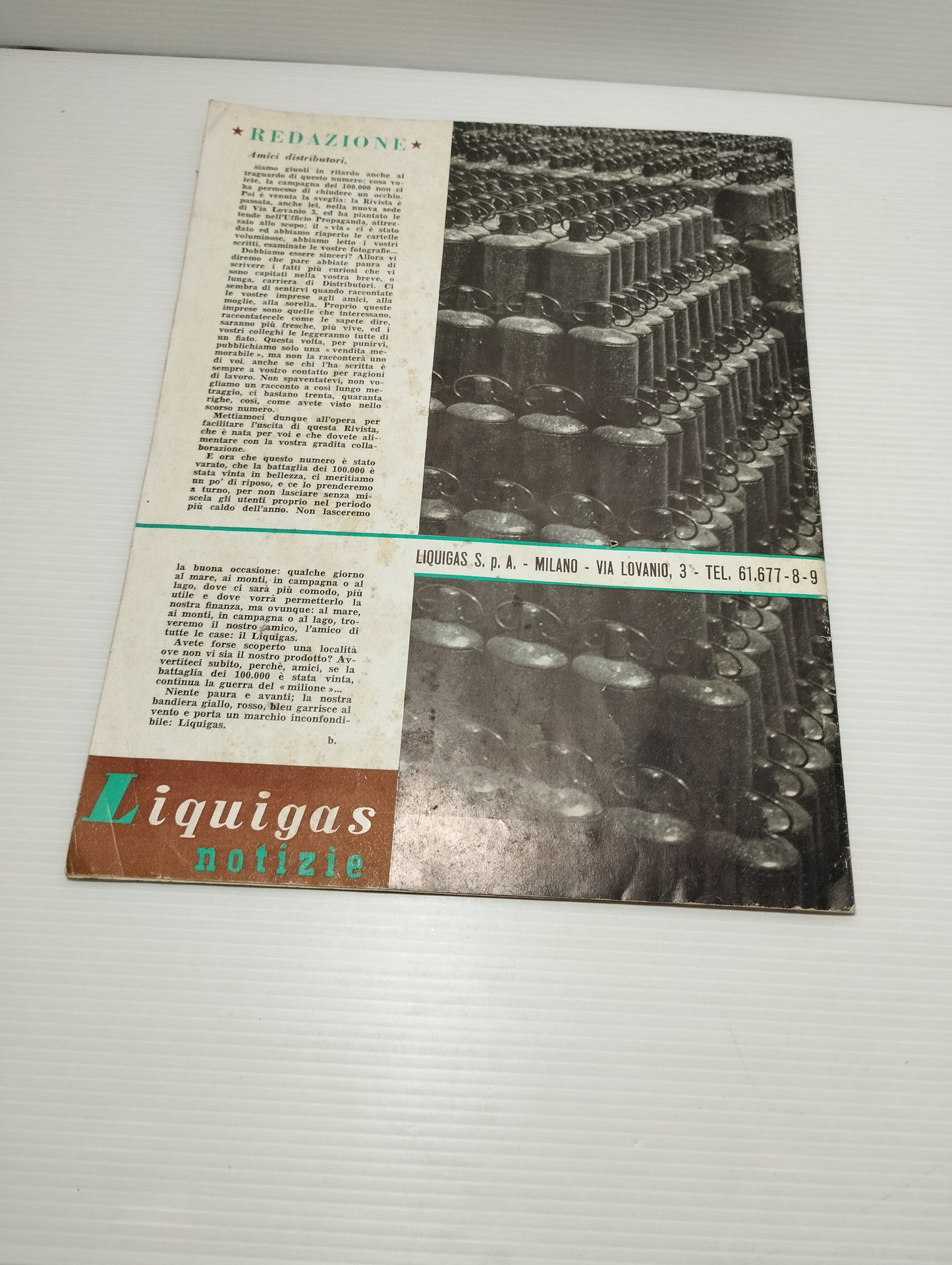 Rivista Liquigas Notizie N.4/5 maggio-giugno 1951
