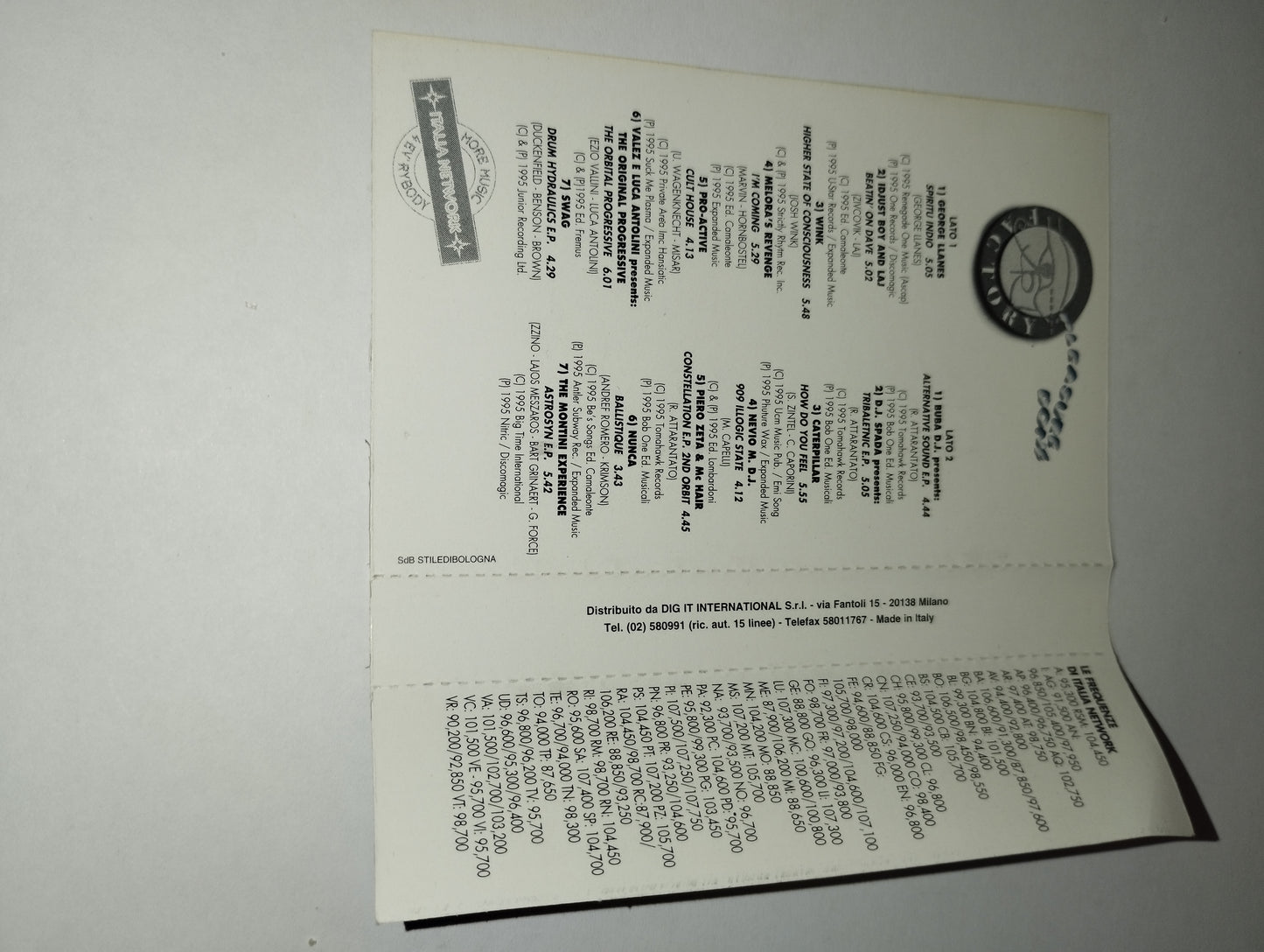 Art Factory Compilation Pleasure Done Michael Hammer Musicassetta
Edita da Art Factory