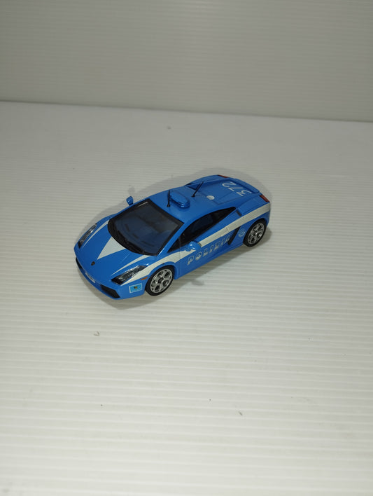 Modellino Lamborghini Gallardo 2003 della Polizia.
Scala 1:43.