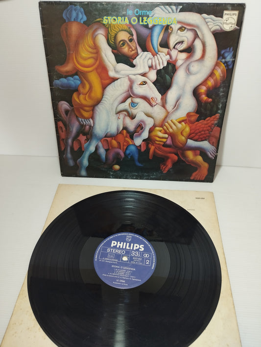 Storia O Leggenda Le Orme LP 33 Giri Edito nel 1977 da Philips cod.6323 052