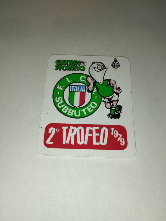 Adesivo Guerin Sportivo 2° Trofeo 1979
Originale
Raro