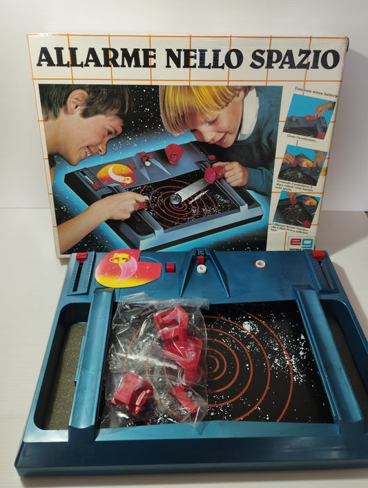 Gioco Allarme nello spazio della EG Editrice Giochi.
Originale anni 80.
