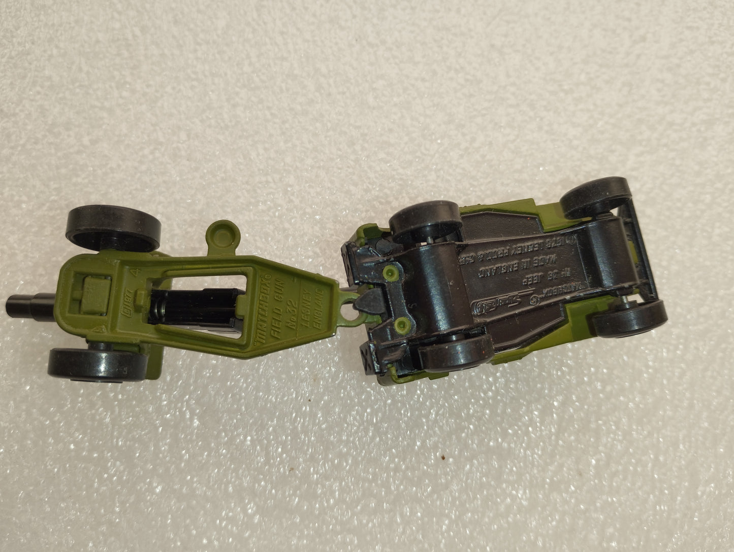 Modellino Jeep+ Cannone Matchbox Anni 70
Made in England