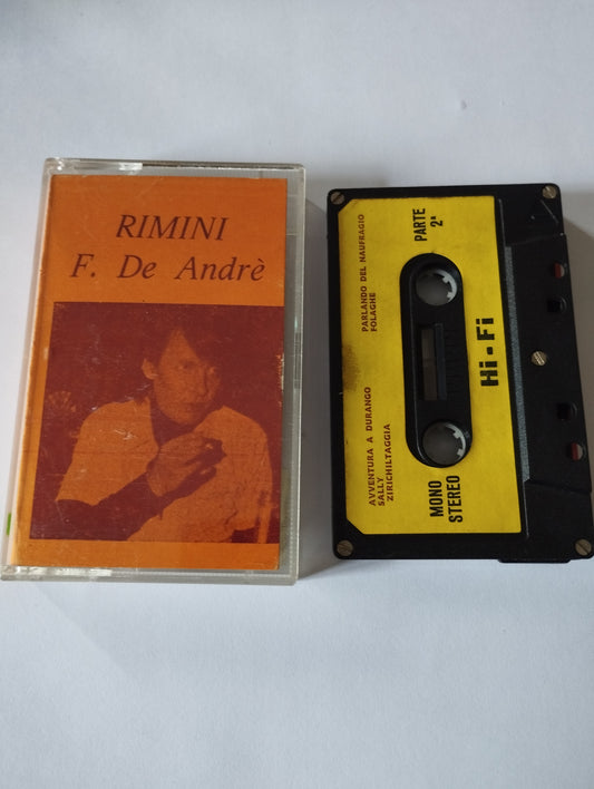 Rimini Fabrizio De André
Musicassetta Promozionale