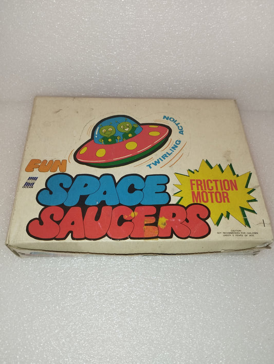 Confezione 11 Dischi Volanti Space Saucers Ocean
Made in Hong Kong
Anni 60/70