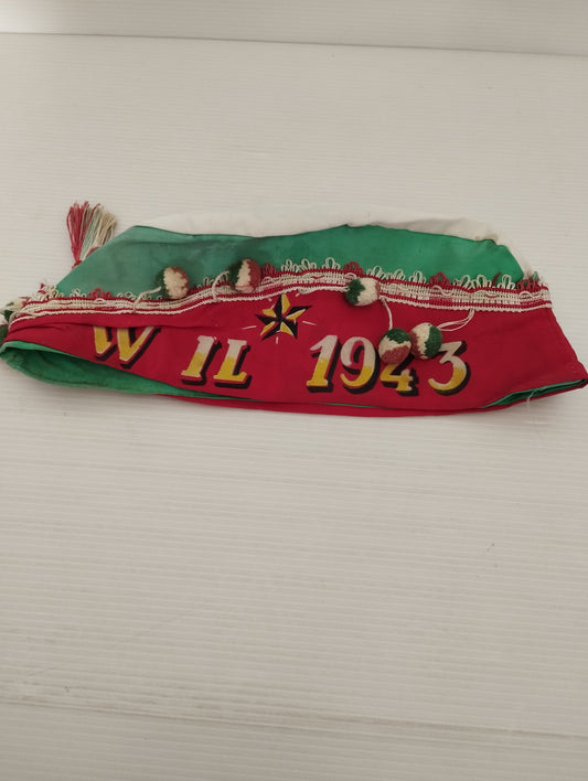 Cappellino Ricordo Leva
W il 1943
Vintage