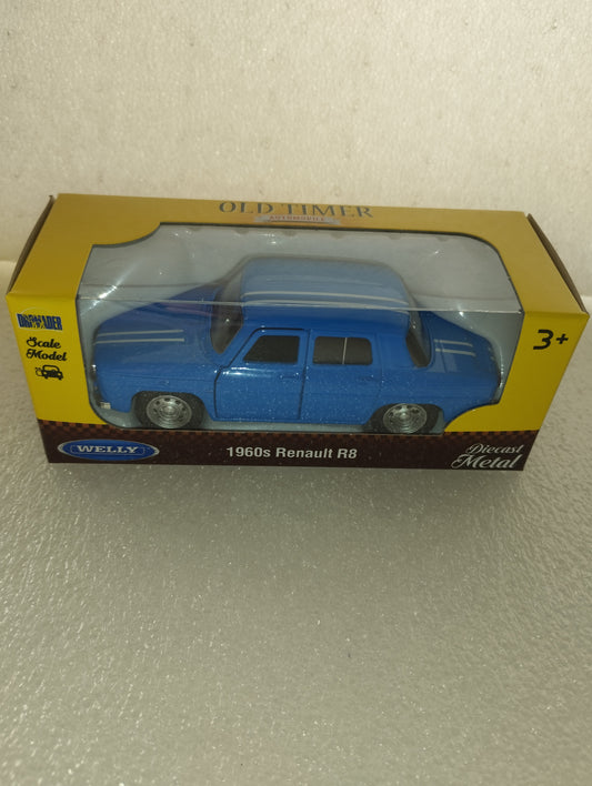 Modellino Renault R8 Gordini 1960 s
Prodotto da Welly
Die Cast Metal
Scala 1:39